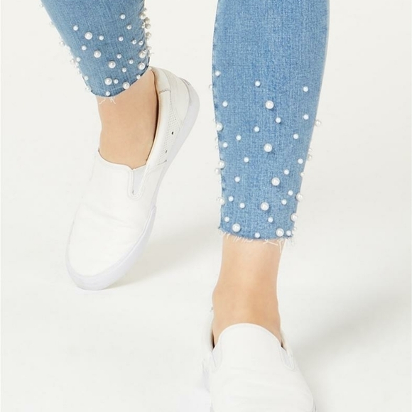 Joe's Jeans Womens The Charlie Pearl Skinny Fit Ankle Jeans - Picture 5 of 13